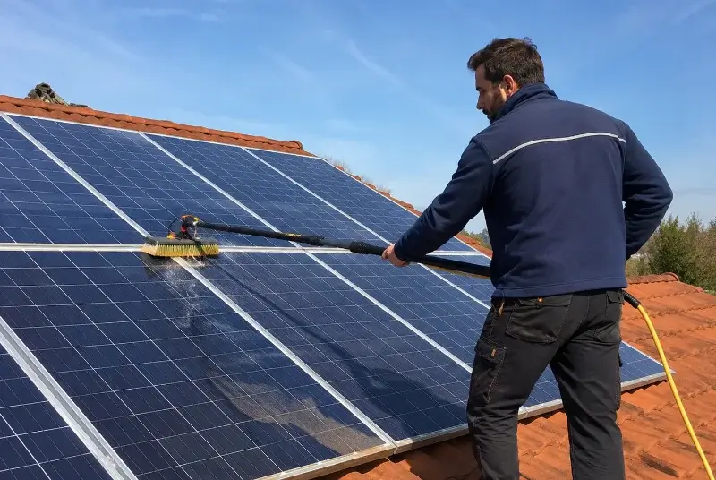 Nettoyage et entretien de panneaux solaires aux Sorinières